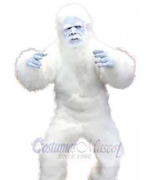 Yeti mascot costume