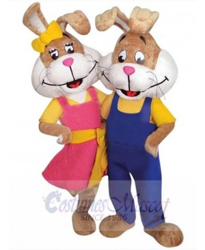 Easter Bunny Rabbit mascot costume