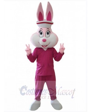 Easter Bunny Rabbit mascot costume