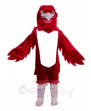 Burgundy Eagle Falcon Mascot Costumes Animal