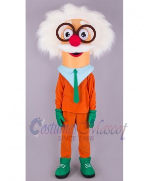 Erudite Scientist Mascot Costume People