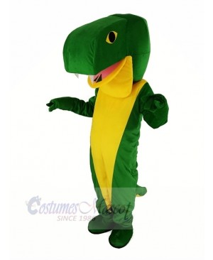 Green Snake Mascot Costume Animal