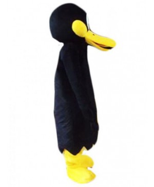 Black Cartoon Daffy Duck Mascot Costume
