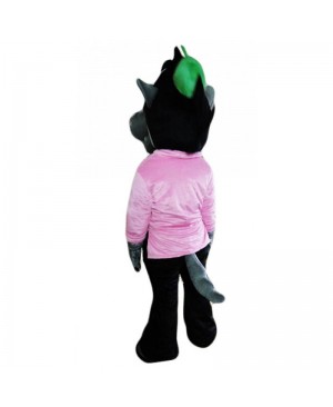 Cartoon Wolf Mascot Costume