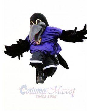 Sporty Lightweight Raven Mascot Costume 