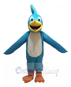 High Quality Realistic New Light Blue Roadrunner Mascot Costume
