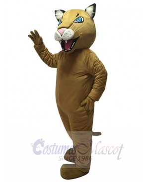 Fierce Adult Puma/Cougar Mascot Costume