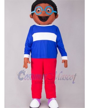 Boy mascot costume