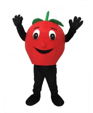 Big Red Apple Mascot Costume