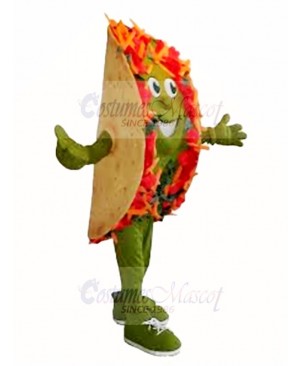 Taco Food Mascot Costume 