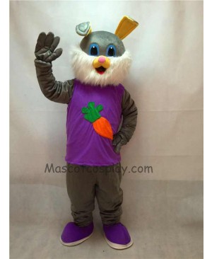 Cute Easter Bunny Rabbit Plush Adult Mascot Costume