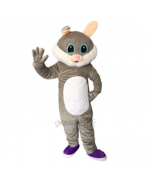 Easter Male Bunny Rabbit Plush Adult Mascot Costume