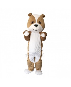 New Strong Grey British Bulldog Mascot Costume