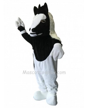 Cute Gypsy Vanner Horse Mascot Costume