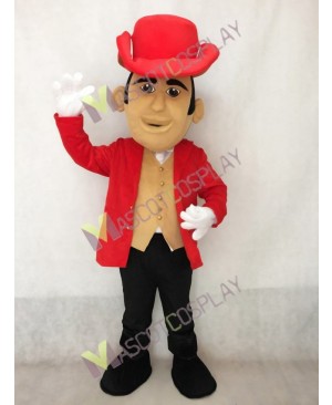 Red Hat Patriot Mascot Costume
