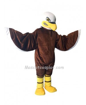 New Brown Fierce Eagle Costume Mascot