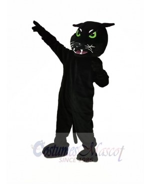 Funny Black Leopard Mascot Costume
