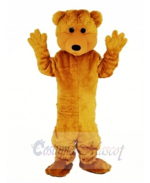 Brown Foolish Bear Mascot Costume