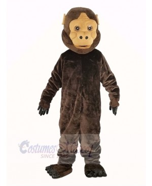 Brown Long Tail Monkey Mascot Costume Animal