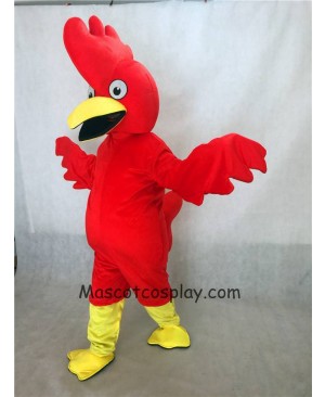 Hot Sale Adorable Realistic New Popular Professional Red Bug Eyed Chicken Mascot Costume