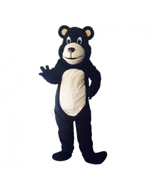 New Lovely Bongo Black Bear Mascot Costume