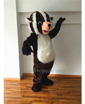 Cute Badger Mascot Costume