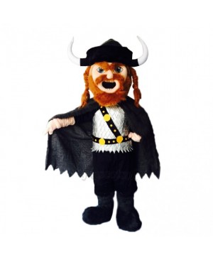 New Brown Beard Viking Mascot Costume