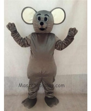 High Quality Grey Christopher Mouse Mascot Costume