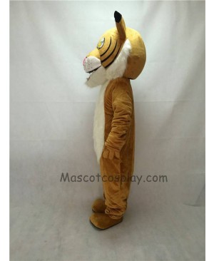New Fierce Yellow Eyes Wildcat Mascot Costume