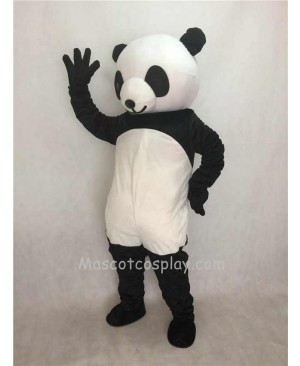 Cute Lovely Black And White Panda Plush Adult Funny Mascot Costume