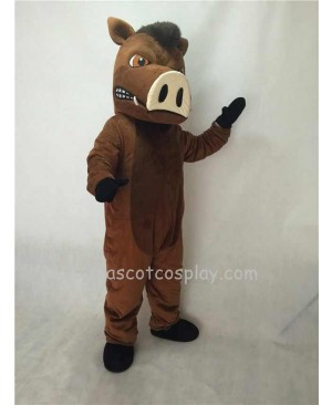 Fierce New Wild Boar Pig Hog Mascot Costume