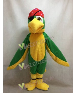 New Green Polly Parrot Bird Mascot Costume