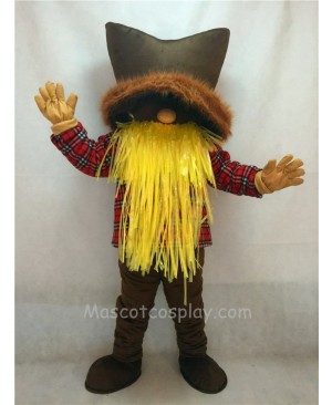 High Quality New Miner Mascot Costume with a Brown Hat