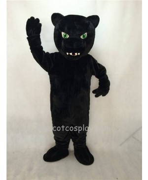 Fierce New Green Eyes Panther Mascot Costume