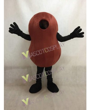 Brown Kidney Bean Mascot Costume