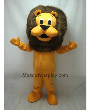 Cute New King Lion Mascot Costume