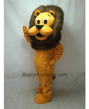 Cute New King Lion Mascot Costume