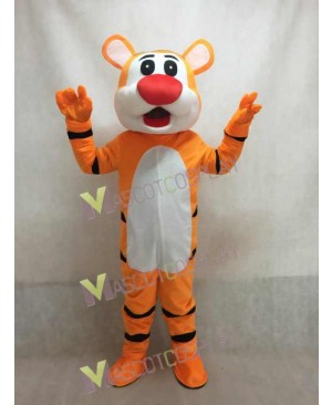 Yellow Tiger Mascot Costume