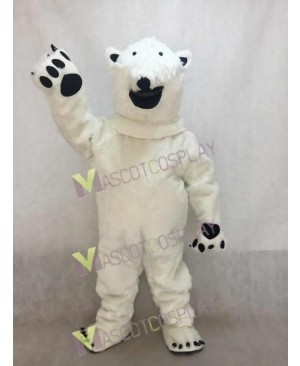 Fierce Polar Bear Adult Mascot Costume