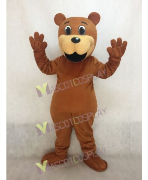 High Quality Realistic New Brown Benny Bear Mascot Costume