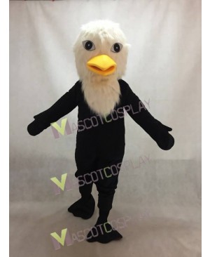 Yellow Beak Bald Eagle Mascot Costume