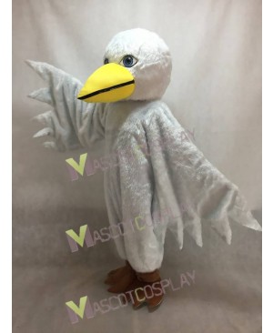 New White Seagull Mascot Costume