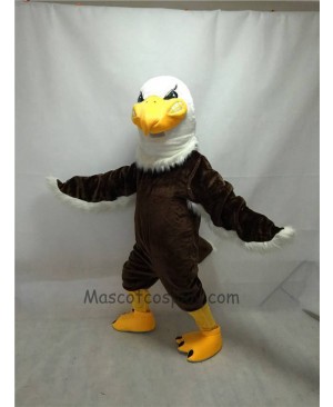 Fierce Brown Mr. Majestic Eagle Mascot Costume