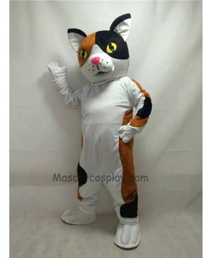 Cute New Calico Cat Mascot Costume