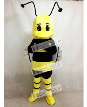 Yellow and Black Bee Mascot Costume Insect