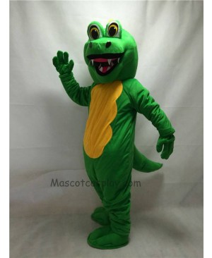 Fierce Adult Green Dragon Mascot Costume