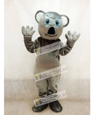 New Grey Koala Bear Mascot Costume