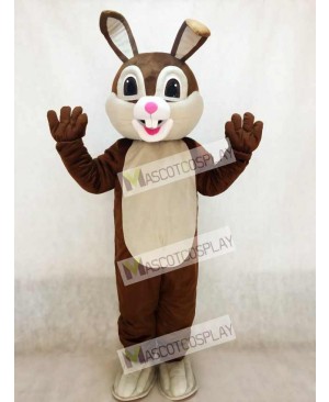 New Chocolate Easter Bunny Rabbit Mascot Costume