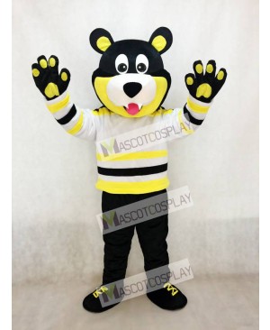 Bear Ice Hockey Mascot Costume