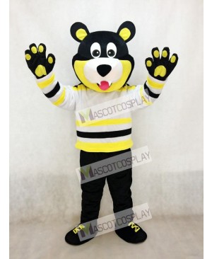 Bear Ice Hockey Mascot Costume